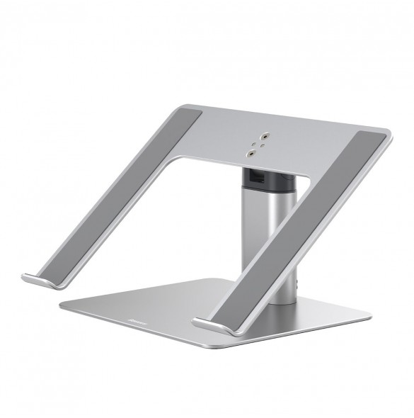 Baseus stativ justerbart bärbar stativ silver (LUJS000012)