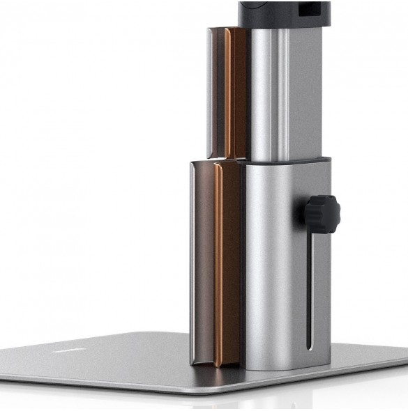 Baseus stativ justerbart bärbar stativ silver (LUJS000012)