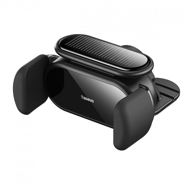 Baseus Steel Cannon Pro solar automatisk cockpit bilhållare svart (SUGP010001)