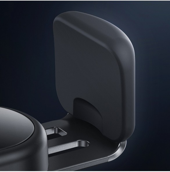Baseus Steel Cannon Pro solar automatisk cockpit bilhållare svart (SUGP010001)