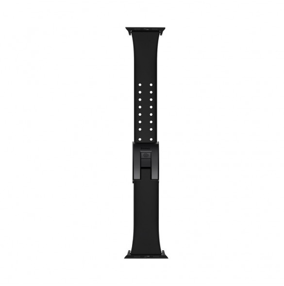 Baseus Slip-Thru bandarmband för Apple Watch 3/4/5/6/SE 38mm/40mm svart (LBWSE-01)