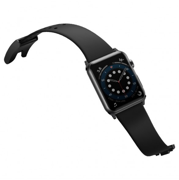 Baseus Slip-Thru bandarmband för Apple Watch 3/4/5/6/SE 38mm/40mm svart (LBWSE-01)