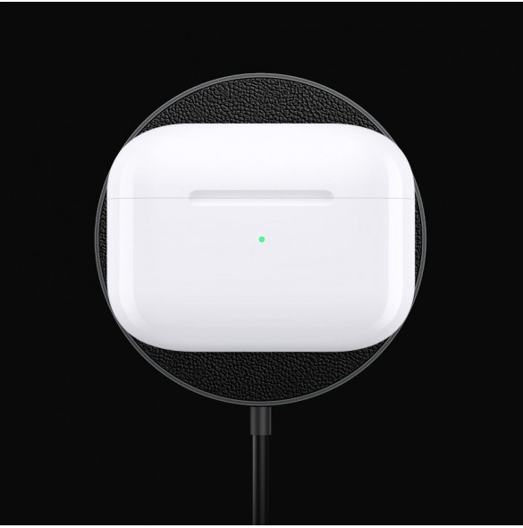 Baseus Simple Mini2 15W magnetisk Qi trådlös laddare kompatibel med MagSafe Black (CCJJ010001)