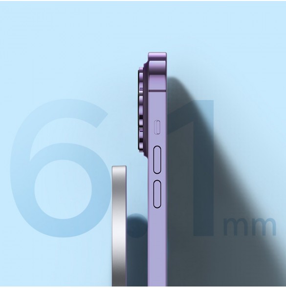 Baseus Simple Mini3 induktionsladdare 15W silver