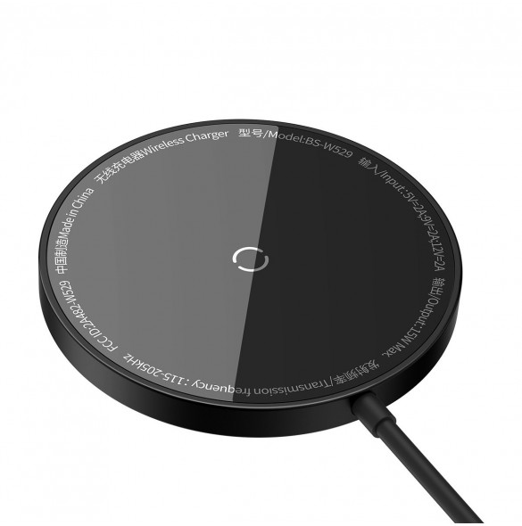 Baseus Simple Mini3 induktionsladdare MagSafe 15W svart