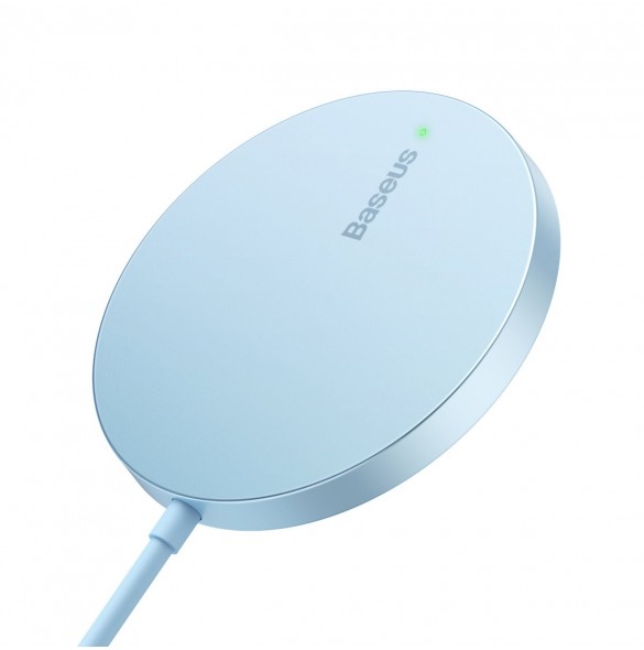 Baseus Simple Mini3 magnetladdare MagSafe Qi 15W blå