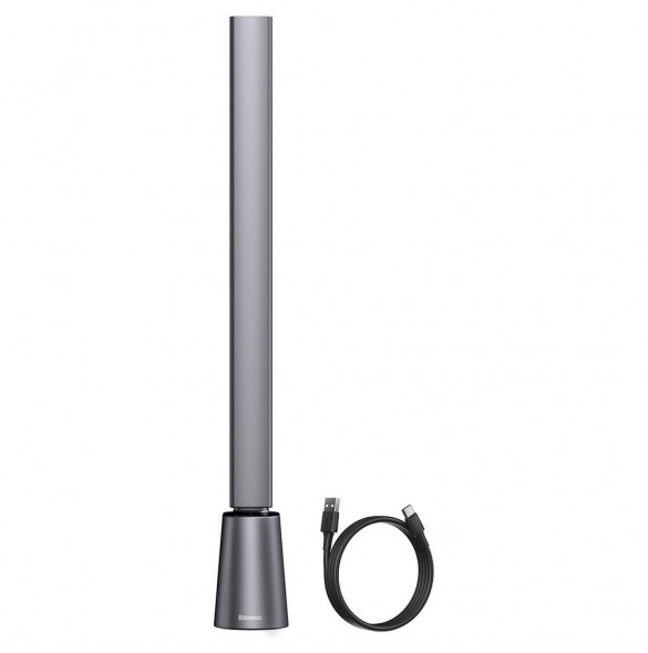 Baseus Smart Eye trådlös LED-bordslampa med batteri 2200 mAh grå (DGZG-0G)