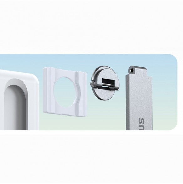 Baseus fällbart stativ med magnethållare vit (LUXZ010002)