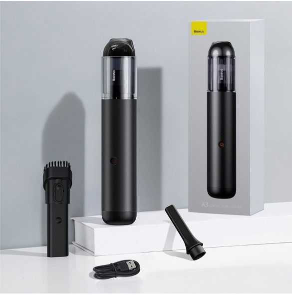 Baseus A3 sladdlös bildammsugare 135 W 15000 Pa silver (CRXCQA3-0S)