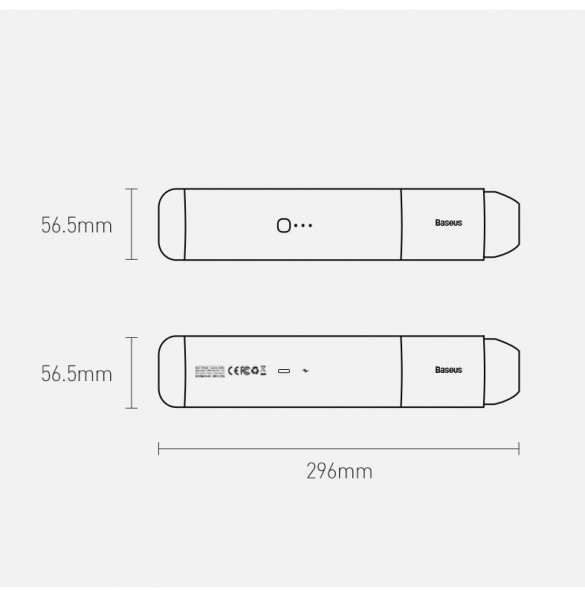 Baseus A3 sladdlös bildammsugare 135 W 15000 Pa silver (CRXCQA3-0S)