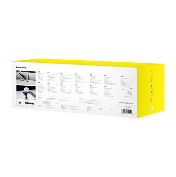 Baseus AP01 5000Pa bildammsugare - svart