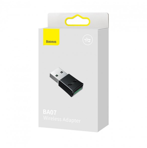 Baseus BA07 Bluetooth USB-adapter - svart