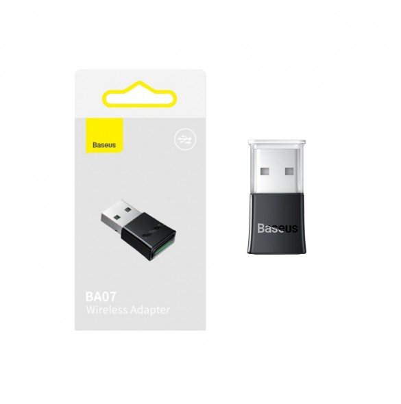 Baseus BA07 Bluetooth USB-adapter - svart