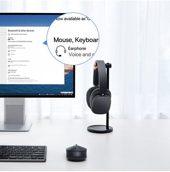 Baseus BA07 Bluetooth USB-adapter - svart