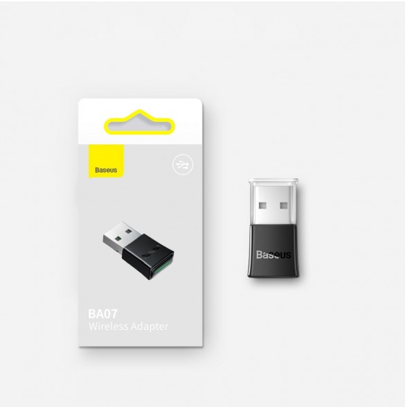 Baseus BA07 Bluetooth USB-adapter - svart