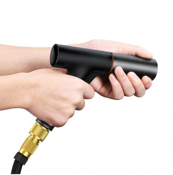 Baseus Baseus biltvättpistol - sprinkler, biltvätt 7,5 m - svart (GF5)