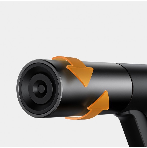 Baseus Baseus biltvättpistol - sprinkler, biltvätt 7,5 m - svart (GF5)