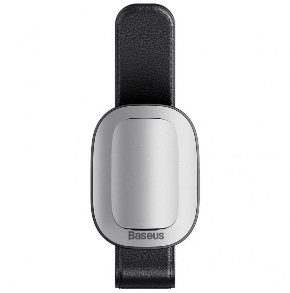 Baseus Bilhållare Glasögon Clip Silver (ACYJN-B0S)