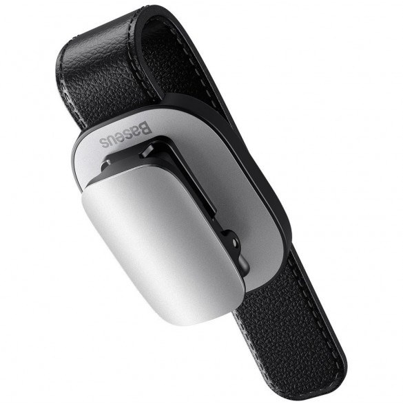 Baseus Bilhållare Glasögon Clip Silver (ACYJN-B0S)