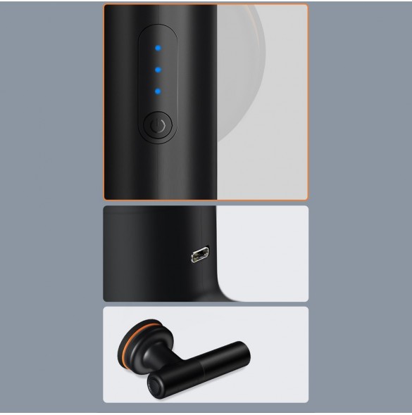 Baseus sladdlös elektrisk polermaskin 30W 4000mAh svart (CRDLQ-B01)