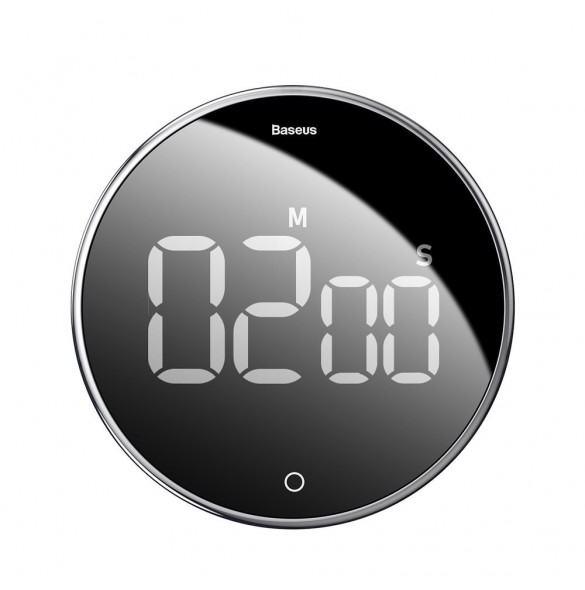 Baseus Heyo roterande timer elektronisk timer svart timer (ACDJS-01)