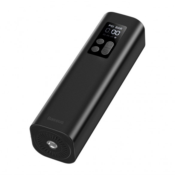 Baseus Mini Car Air Kompressor Cigarettändaruttag Svart (CRCQ000001)