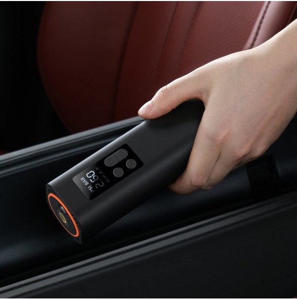 Baseus Mini Car Air Kompressor Cigarettändaruttag Svart (CRCQ000001)