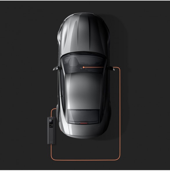 Baseus Mini Car Air Kompressor Cigarettändaruttag Svart (CRCQ000001)