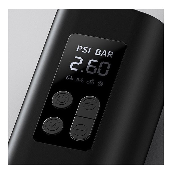 Baseus Mini Car Air Kompressor Cigarettändaruttag Svart (CRCQ000001)