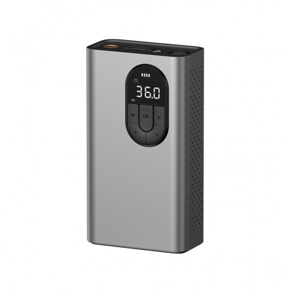 Baseus mini bilkompressor däckpump med 7500 mAh batteri grå (CRCQB02-0A)