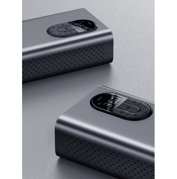 Baseus mini bilkompressor däckpump med 7500 mAh batteri grå (CRCQB02-0A)