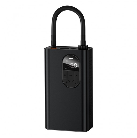 Baseus mini bilkompressor däckpump med batteri 2500mAh 54W svart (CRNL040001)