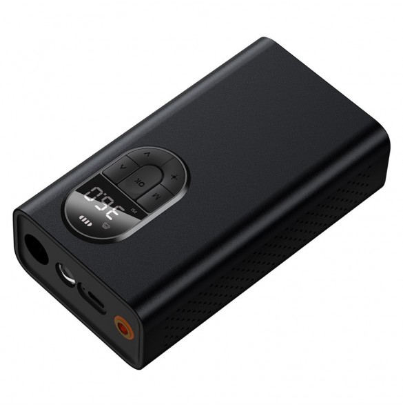 Baseus mini bilkompressor däckpump med batteri 2500mAh 54W svart (CRNL040001)