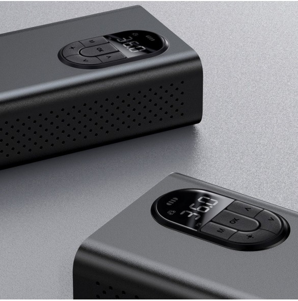 Baseus mini bilkompressor däckpump med batteri 2500mAh 54W svart (CRNL040001)