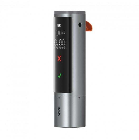 Baseus SafeJourney Pro Series alkomätare 470mAh grå