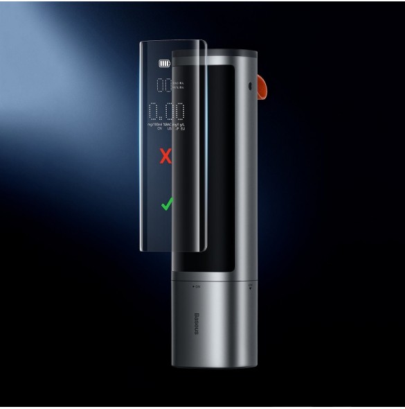 Baseus SafeJourney Pro Series alkomätare 470mAh grå