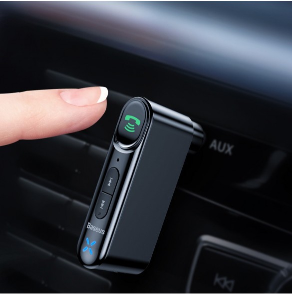 Bluetooth AUX-sändare Baseus BSBA-02 (Overseas Edition) - svart