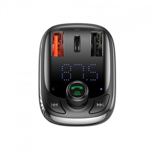 Bluetooth-sändare / billaddare Baseus S-13 (Overseas Edition) - svart