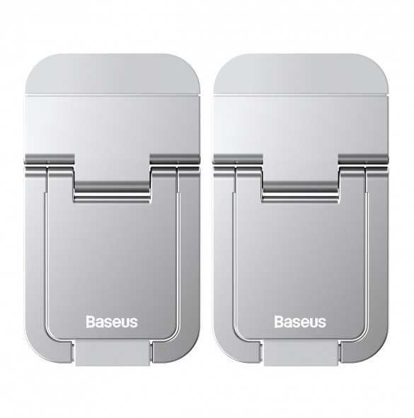 Baseus universella fotstativ för laptop (2 st) silver (LUZC000012)