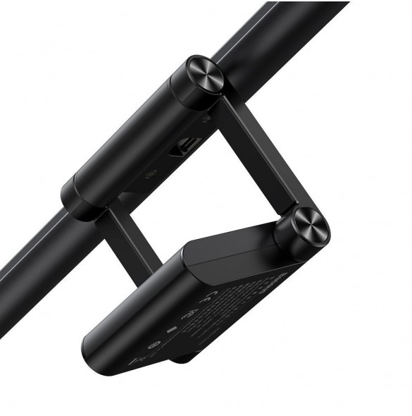 Baseus i-wok Series LED-lampa för skrivbordsbelysning för bildskärmsbelysning svart (DGIWK-P01)