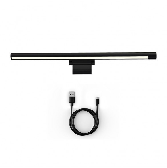 Baseus i-wok Series LED-lampa för skrivbordsbelysning för bildskärmsbelysning svart (DGIWK-P01)