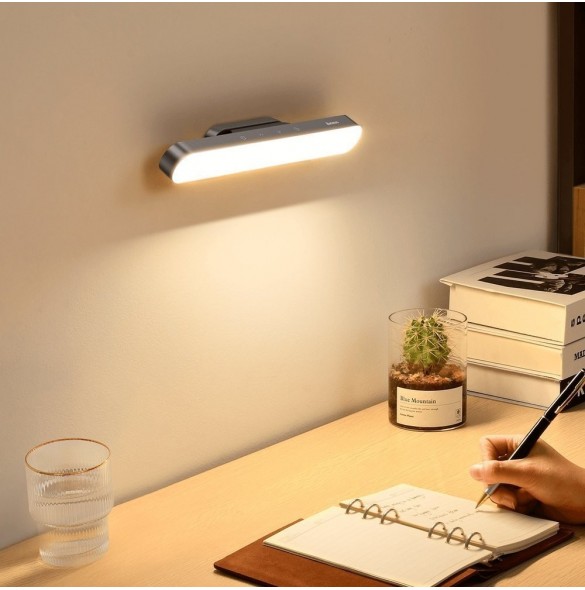 Baseus Magnetic LED Sänglampa Underskåp Lampa för Hem Kök Rum Grå (DGXC-C0G)