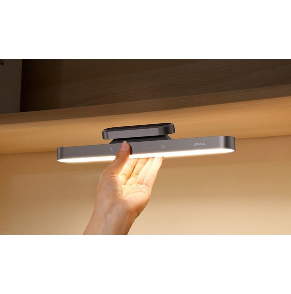 Baseus Magnetic LED Sänglampa Underskåp Lampa för Hem Kök Rum Grå (DGXC-C0G)