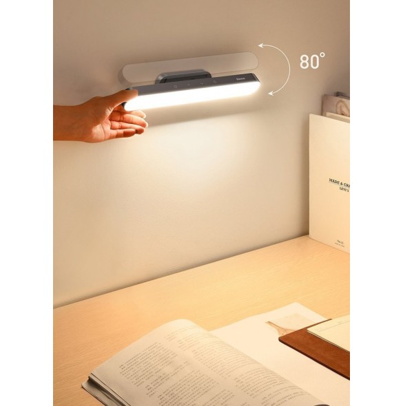 Baseus Magnetic LED Sänglampa Underskåp Lampa för Hem Kök Rum Grå (DGXC-C0G)
