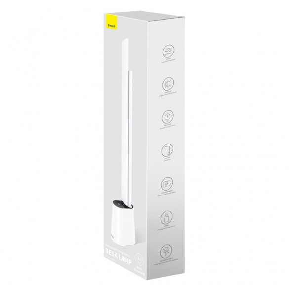 Baseus Smart Eye uppladdningsbart hopfällbart läsbord LED-lampa (Smart Light) vit (DGZG-02)