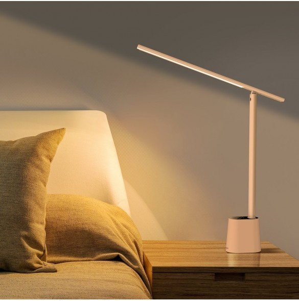 Baseus Smart Eye uppladdningsbart hopfällbart läsbord LED-lampa (Smart Light) vit (DGZG-02)