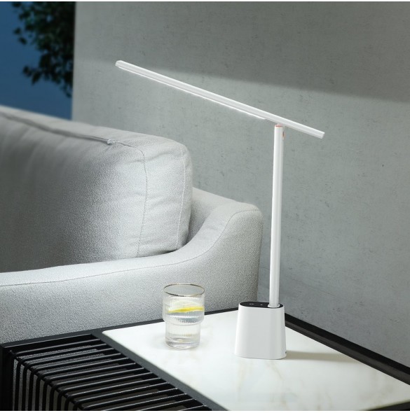 Baseus Smart Eye uppladdningsbart hopfällbart läsbord LED-lampa (Smart Light) vit (DGZG-02)