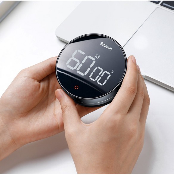 Baseus Heyo Pro roterande timer elektronisk timer grå (FMDS000013)