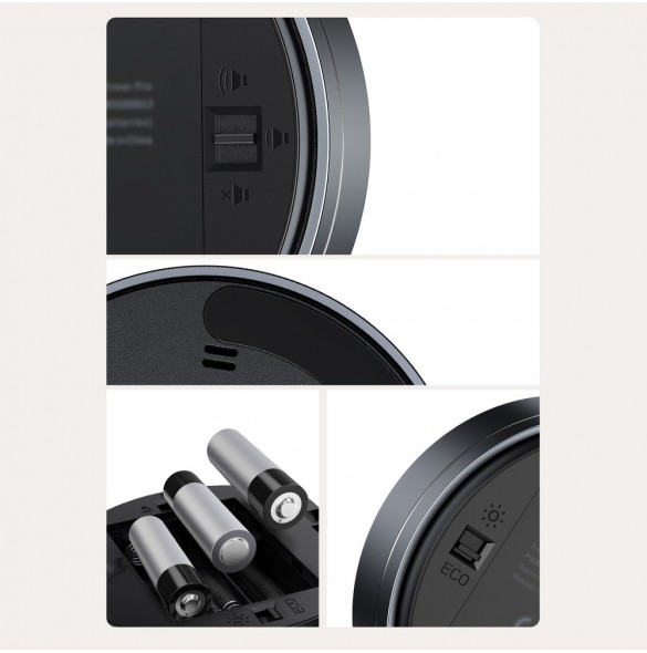 Baseus Heyo Pro roterande timer elektronisk timer grå (FMDS000013)