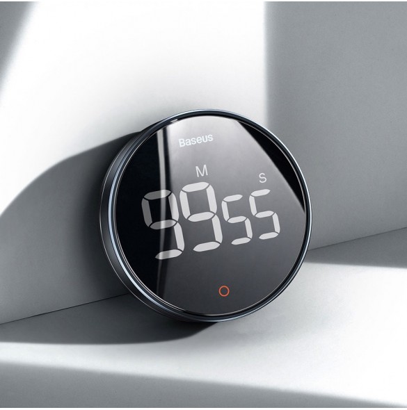 Baseus Heyo Pro roterande timer elektronisk timer grå (FMDS000013)